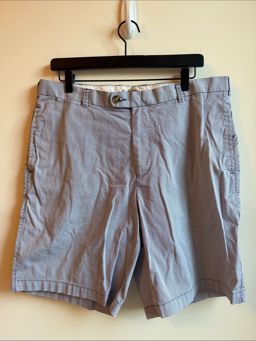Peter Millar Men's Light blue seersucker Casual Shorts